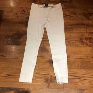 authentic GUCCI WHITE PANTS 0 IT 36